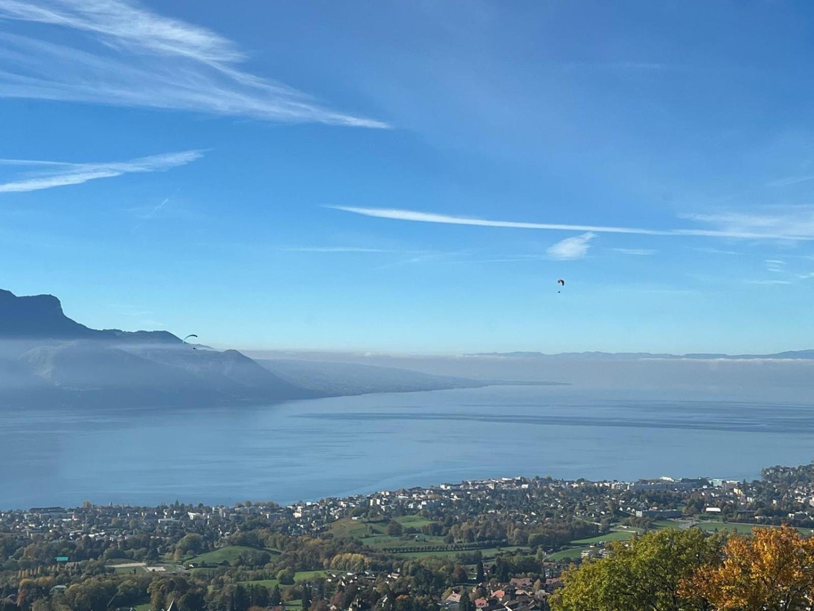 Swiss Chalet - Mountain And Lake View Blonay Ngoại thất bức ảnh