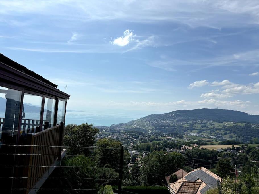 Swiss Chalet - Mountain And Lake View Blonay Ngoại thất bức ảnh