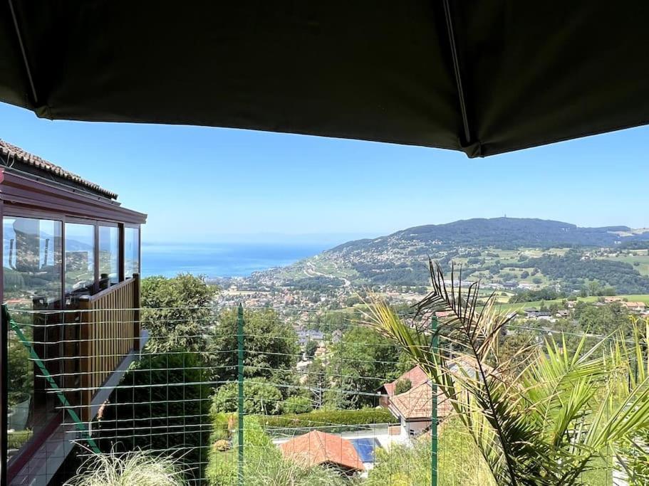 Swiss Chalet - Mountain And Lake View Blonay Ngoại thất bức ảnh
