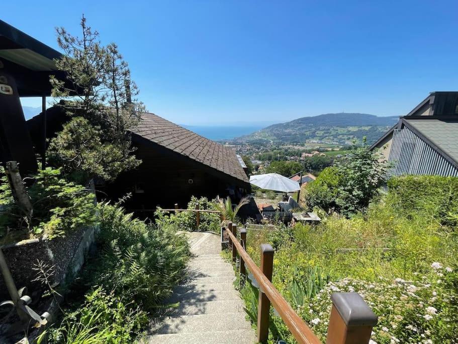 Swiss Chalet - Mountain And Lake View Blonay Ngoại thất bức ảnh